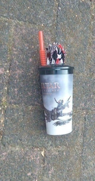 Drinkbeker Avertar met rietje, Ophalen of Verzenden, Nieuw
