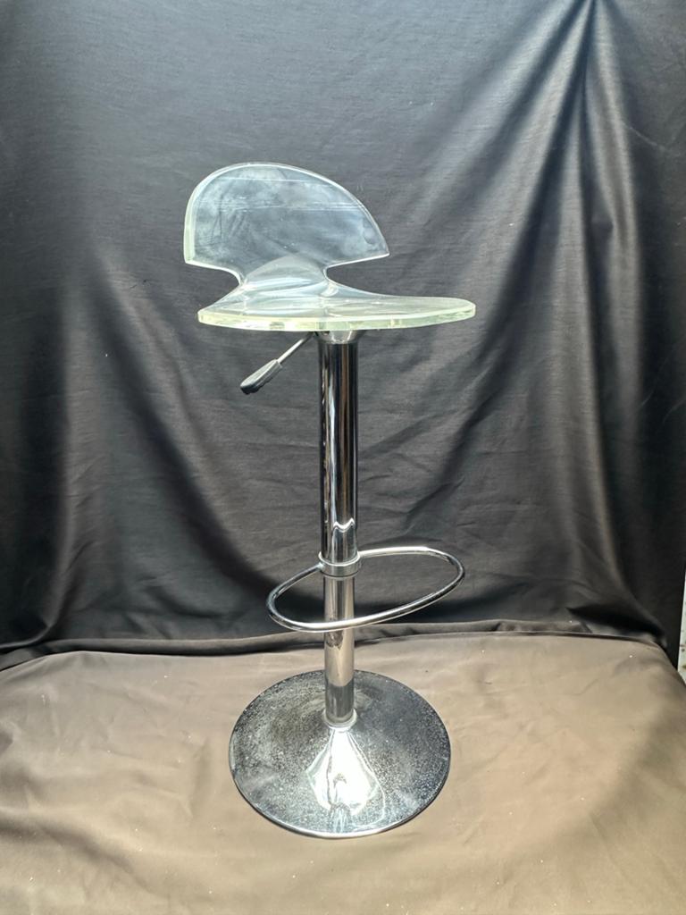Design Barkruk “Tomasucci Susy” - Verstelbaar & Draaibaar, Kunststof, In hoogte verstelbaar, 60 tot 90 cm, Ophalen of Verzenden