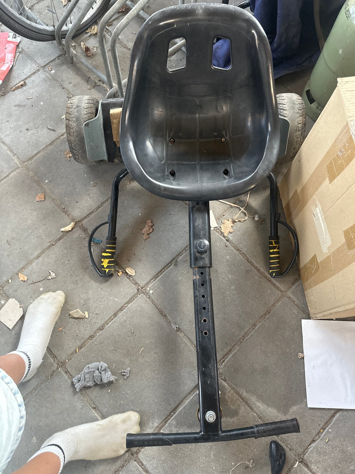 Hoverboard zitje / Go-kart opzetstuk - 20 km/u, Kinderen en Baby's, Speelgoed | Buiten | Voertuigen en Loopfietsen, Ophalen of Verzenden