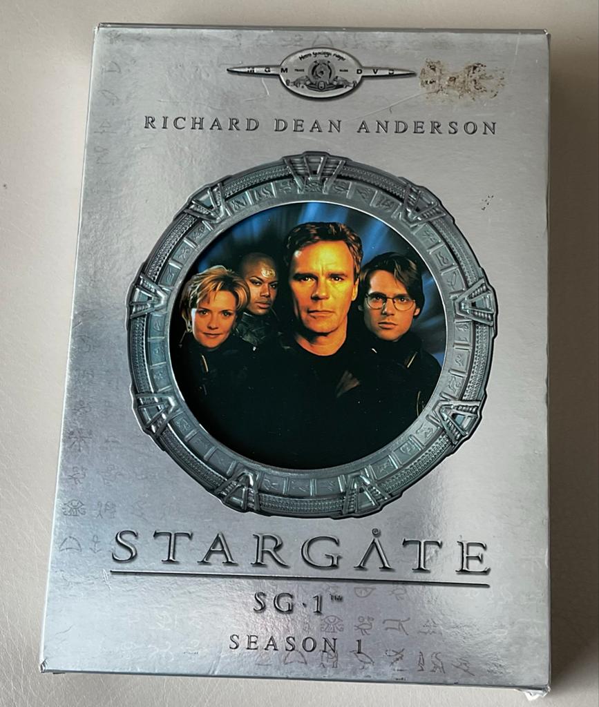 Stargate SG-1 Seizoen 1, 5 en 7 DVD Boxsets - Zo goed als ni, Boxset, Science Fiction en Fantasy, Ophalen of Verzenden, Zo goed als nieuw