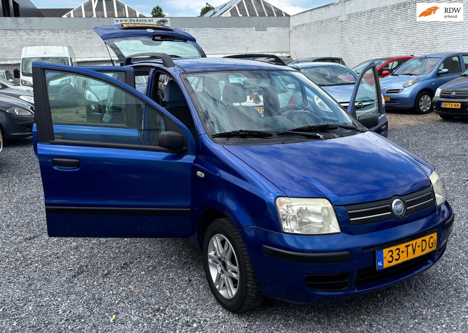 Fiat Panda 1.2 Emotion | Automaat/Airco, Auto's, Voorwielaandrijving, Stof, Gebruikt, 840 kg