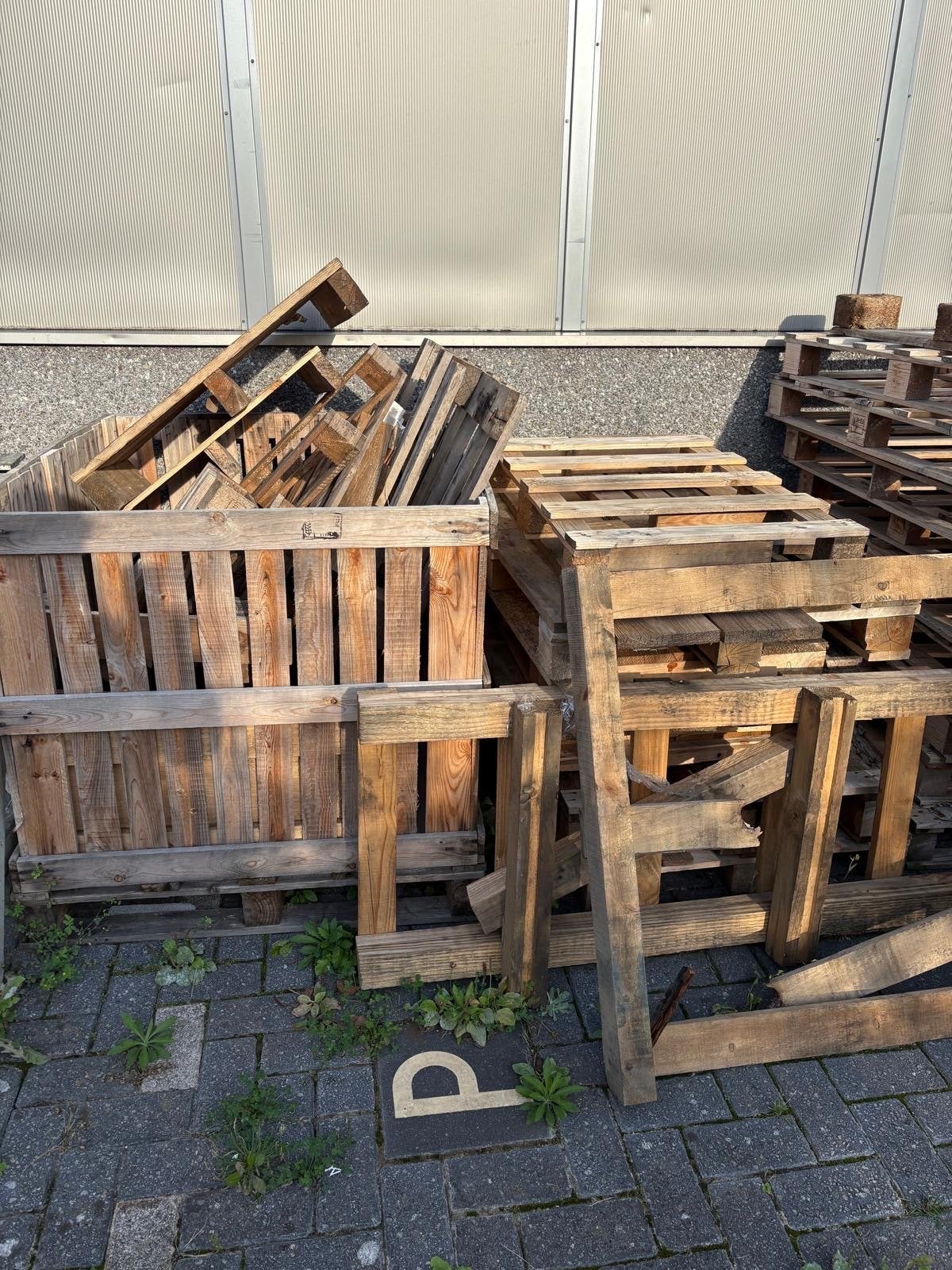 GRATIS houten pallets, Doe-het-zelf en Verbouw, Ophalen, Gebruikt, 100 cm of meer, 60 cm of meer