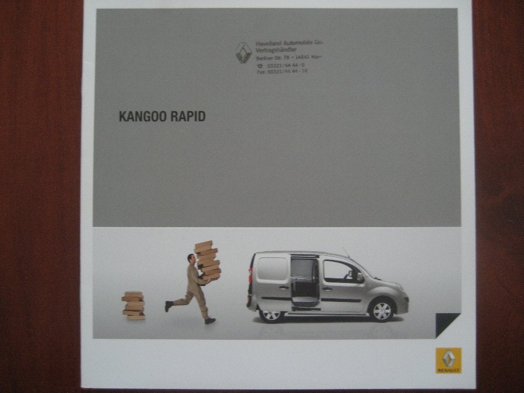 Renault Kangoo Rapid (dec. 2007), Ophalen of Verzenden, Nieuw, Renault