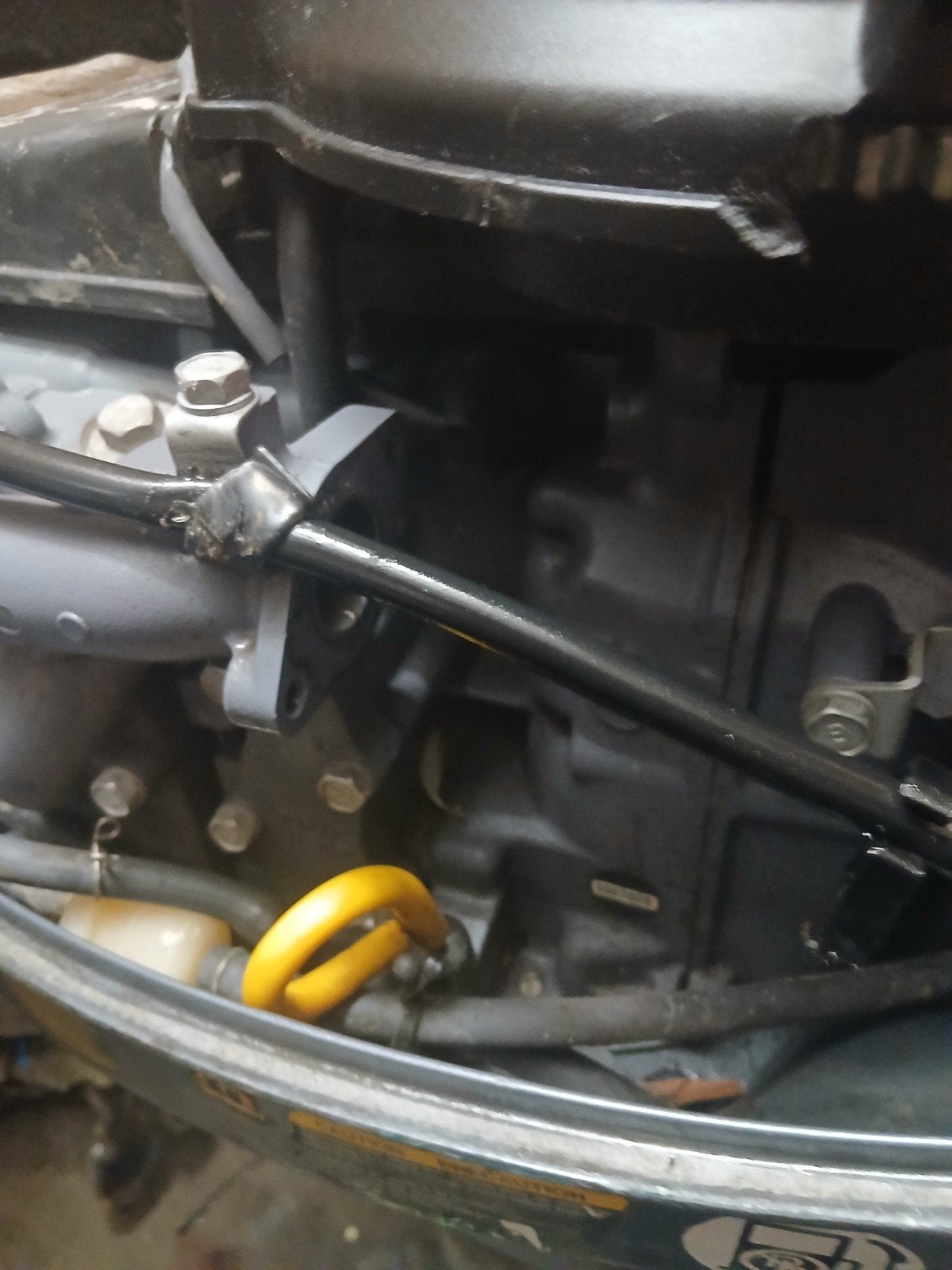yamaha 8 pk opknapper, Ophalen of Verzenden, Gebruikt