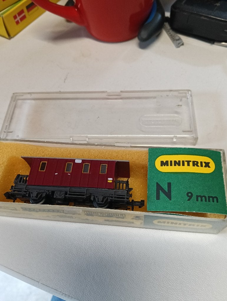 Minitrix 51 3068 00 N spoor Personenrijtuig van de DRG, Gebruikt, Gelijkstroom, Trix, Wagon