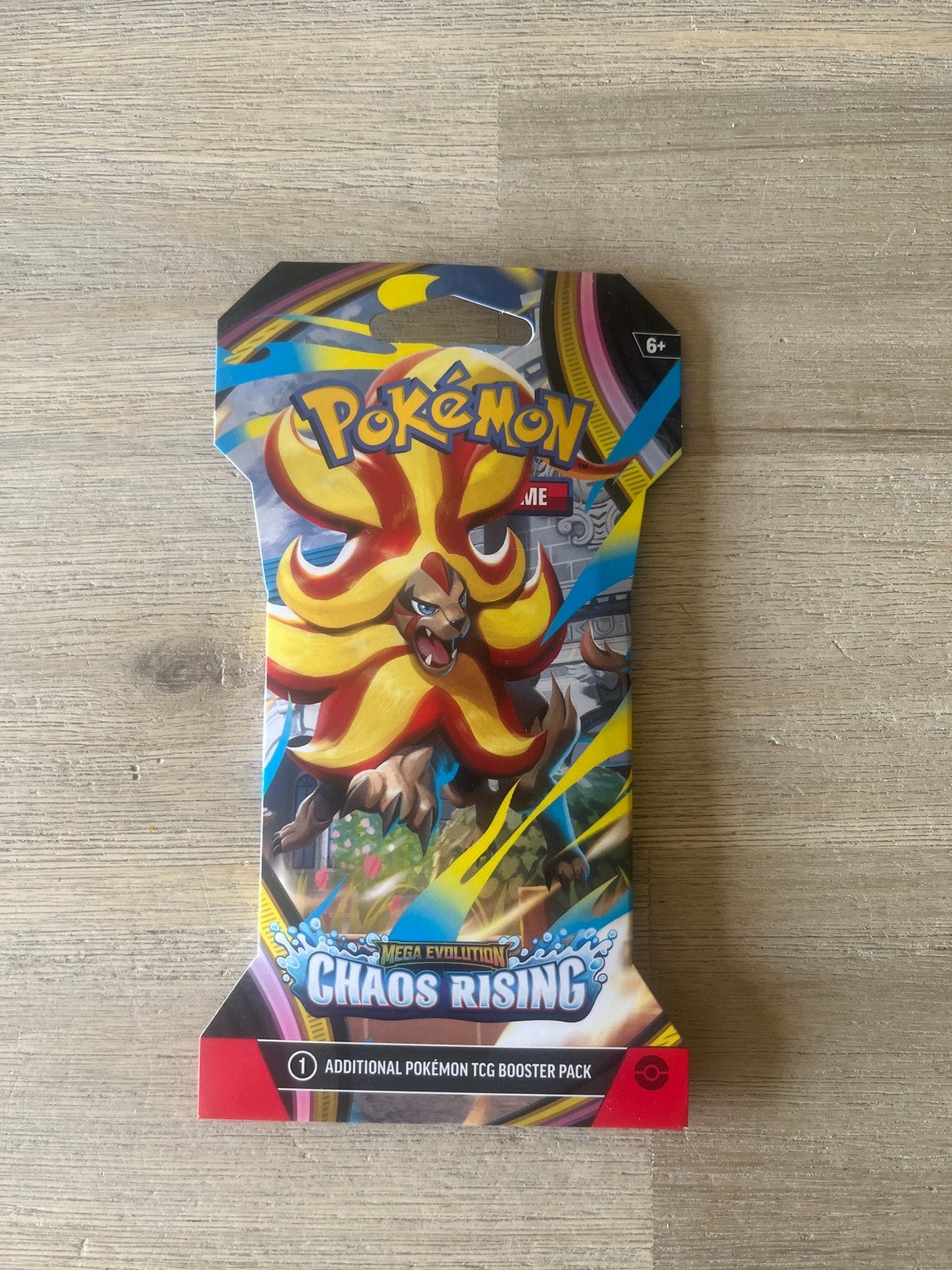 Pokémon Chaos Rising Sleeved Booster, Ophalen of Verzenden, Nieuw, Booster
