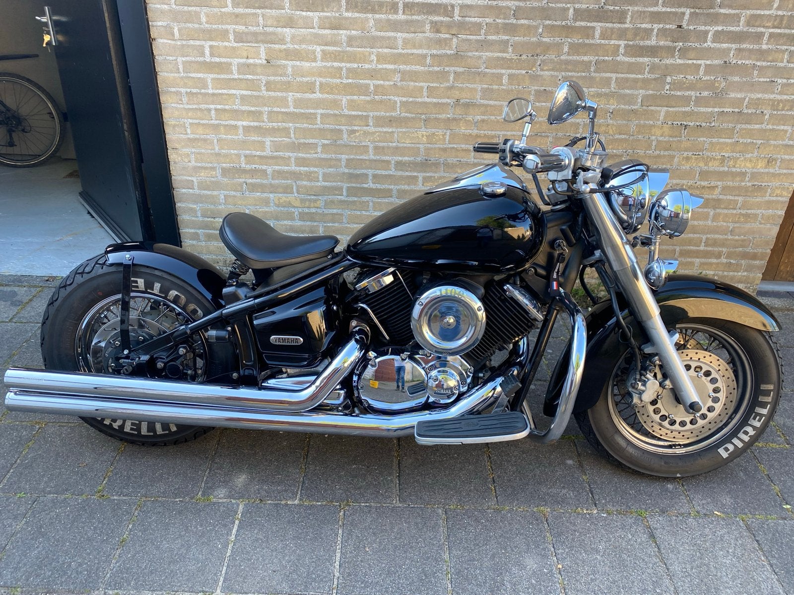 Yamaha Dragstar 1100 Bobber - Unieke Custom Motor, Motoren, 2 cilinders, Chopper, Gebruikt, Particulier