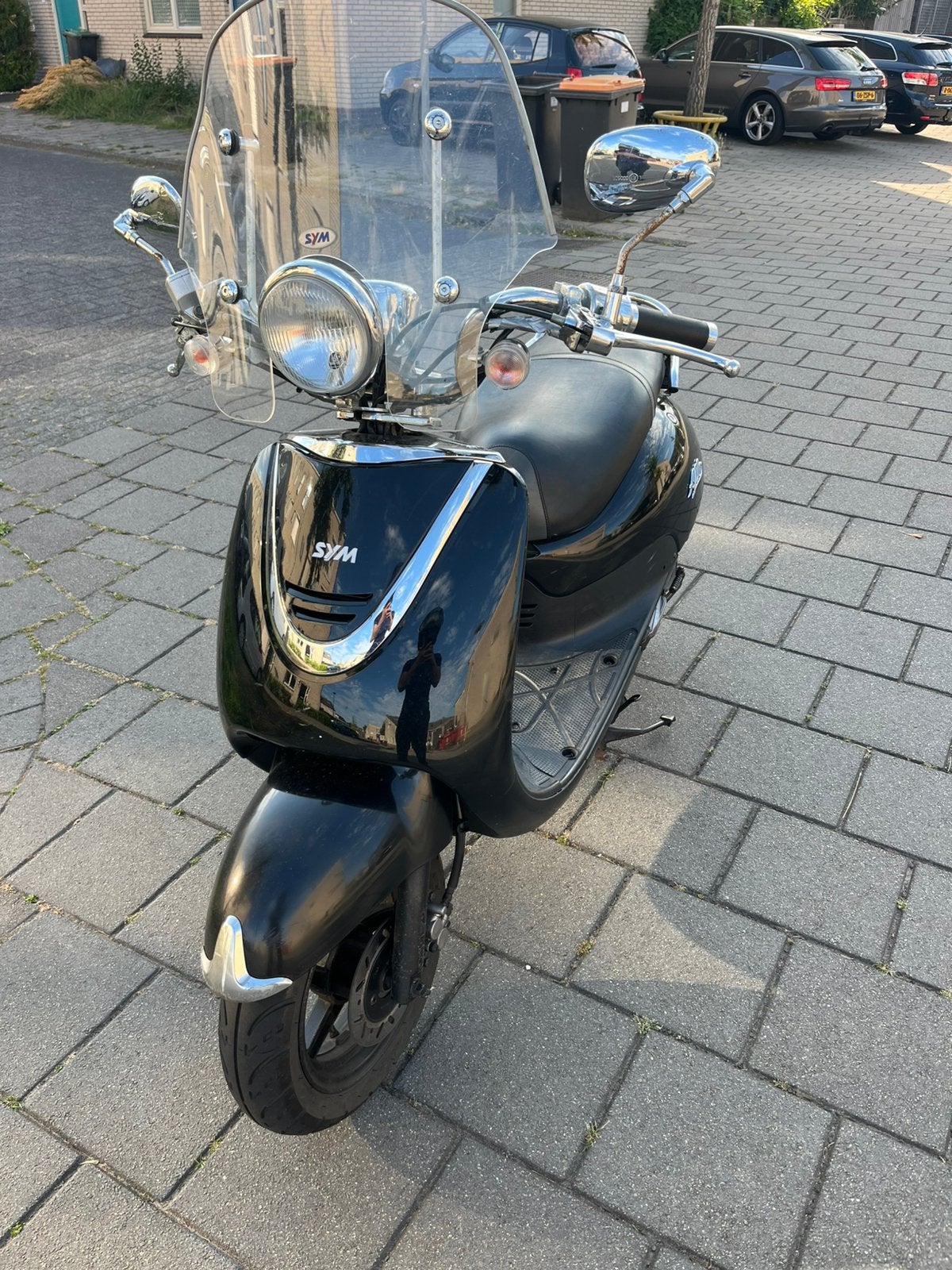 Nette sym allo goed onderhouden, Ophalen, SYM, Zo goed als nieuw, Benzine