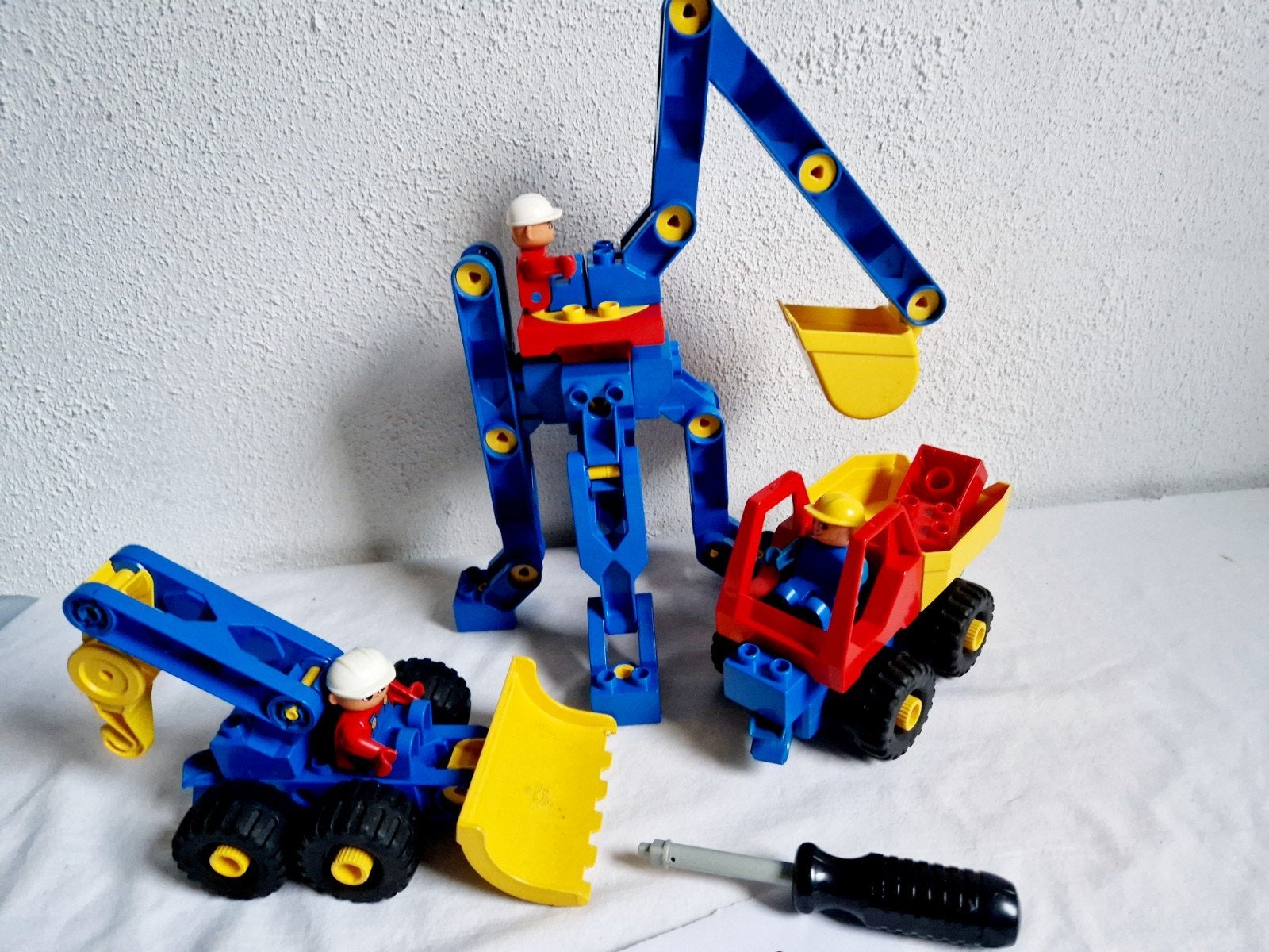 Technisch duplo toolo set 2950 compl Bouwplaats, Ophalen of Verzenden, Gebruikt, Complete set, Duplo