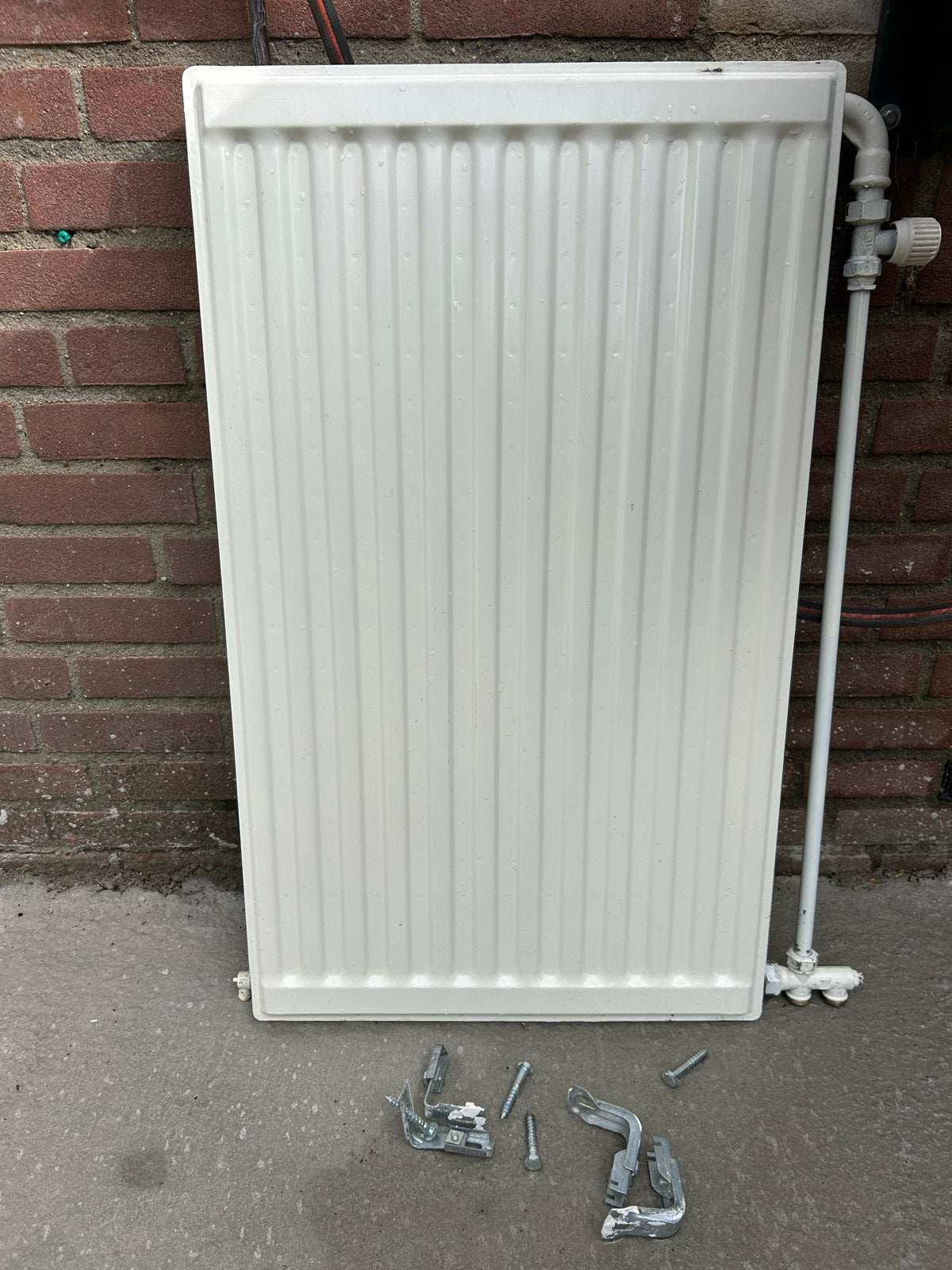 Witte radiator, Ophalen, Minder dan 60 cm, Radiator, 30 tot 80 cm