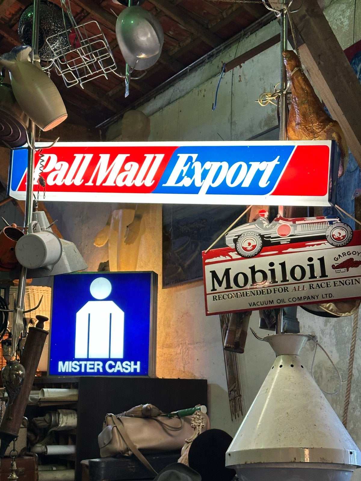 Vintage Pall Mall Export Lichtbak - Nette Staat, Ophalen