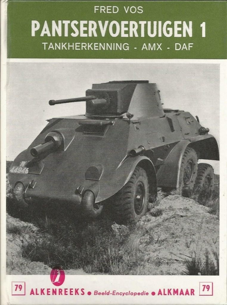 Pantservoertuigen door Fred Vos, Verzenden, Landmacht, Nederland, Boek of Tijdschrift