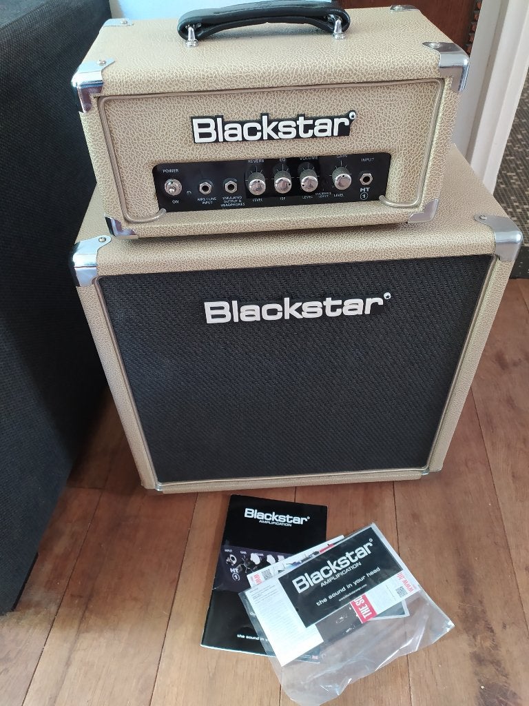 Blackstar HT-1R H 112 cab limited edition, Ophalen of Verzenden, Zo goed als nieuw, Gitaar, Minder dan 50 watt