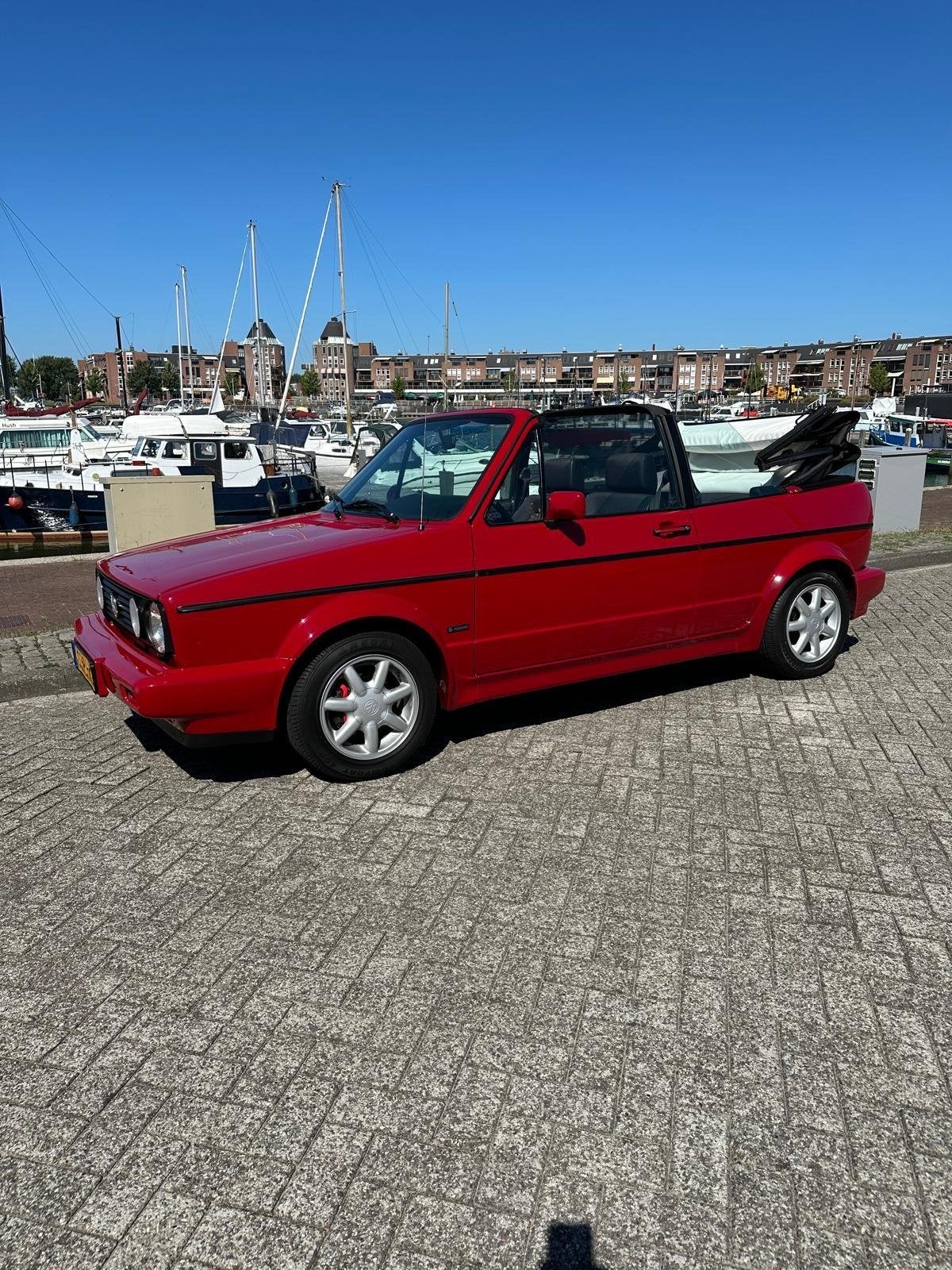 Volkswagen Golf Cabrio 1989 – origineel, Voorwielaandrijving, Cabriolet, 4 stoelen, 499 kg