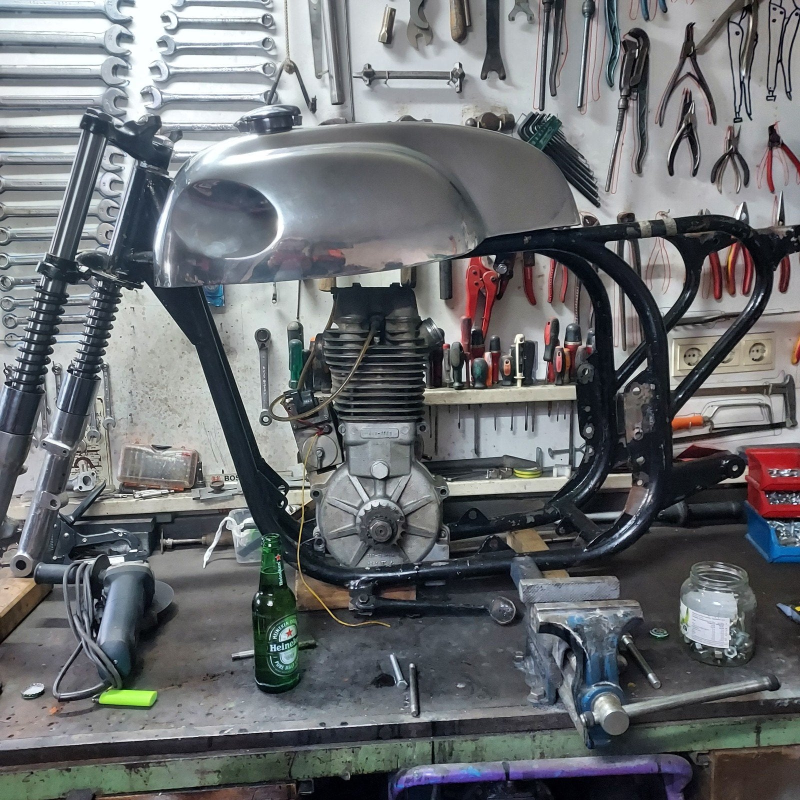 NORTON 88 DOMINATOR CAFERACER PROJECT