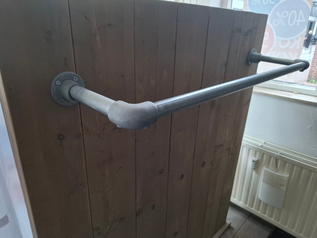 kapstok van steigerbuis, Huis en Inrichting, Gebruikt, Minder dan 100 cm, Metaal, Ophalen