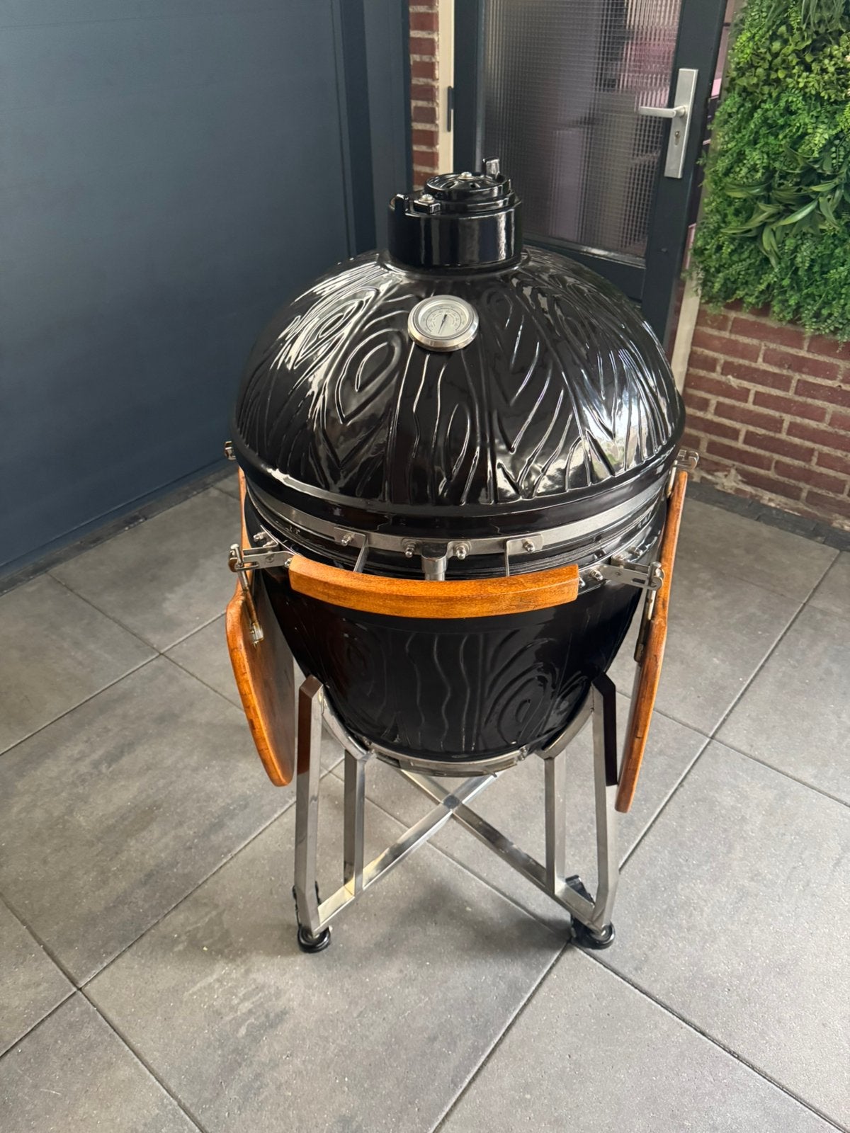kamado victory large 21 inch, Ophalen, Gebruikt, Met accessoires