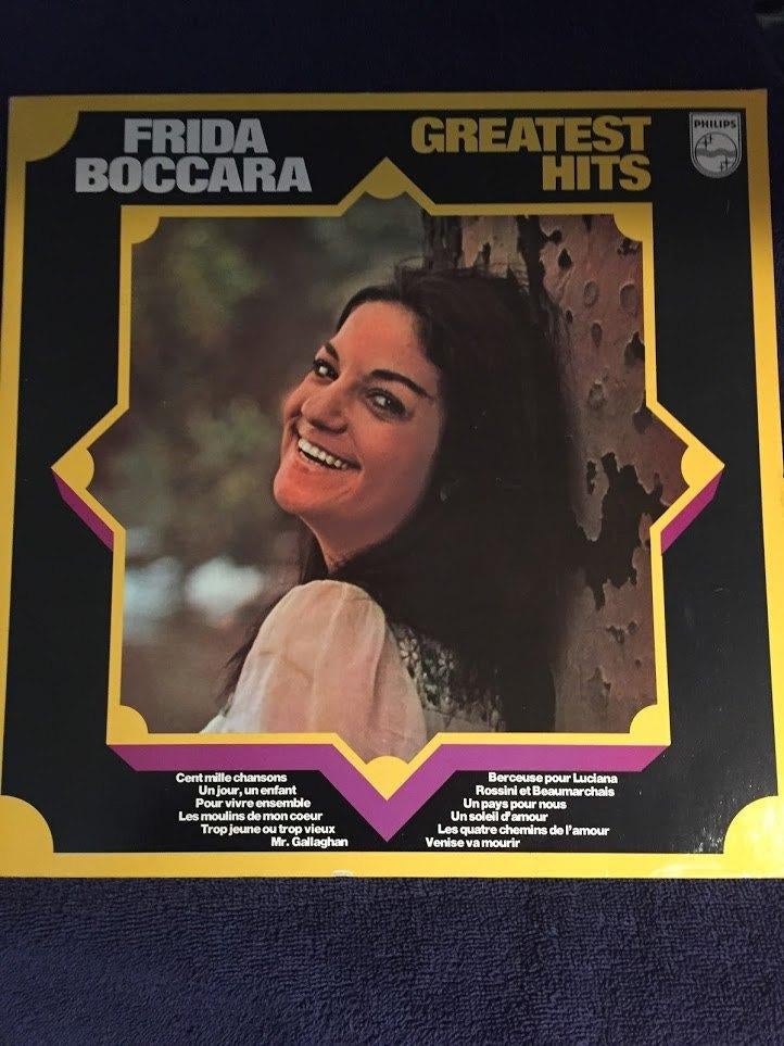 LP : Frida Boccara  - Greatest Hits., Gebruikt, Inclusief binnenhoes, Ophalen of Verzenden, 1970 - 1979