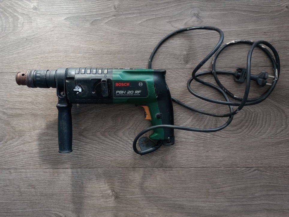 Bosch PBH 20 RF Boorhamer met boorset, Ophalen, Gebruikt, Boor- en/of Breekhamer, Klopboormechanisme