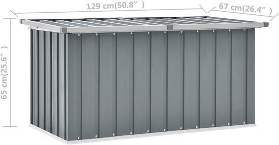 Tuinopslagbox – Opbergbox – Opslagkist – Tuinkist, Corvance B.V., Verzenden, Nieuw, Corvancebol@gmail.com