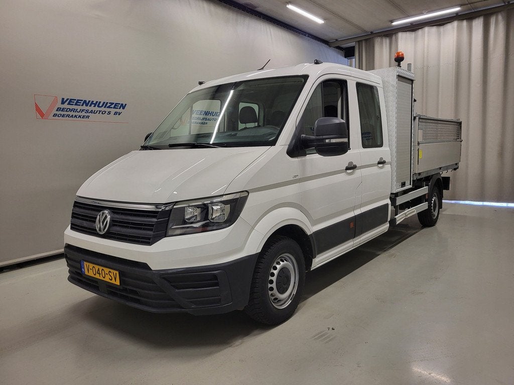 Volkswagen Crafter 2.0TDI Dubbele Cabine Kipper Automaat Eur, Start-stop-systeem, Gebruikt, Euro 6, 4 cilinders