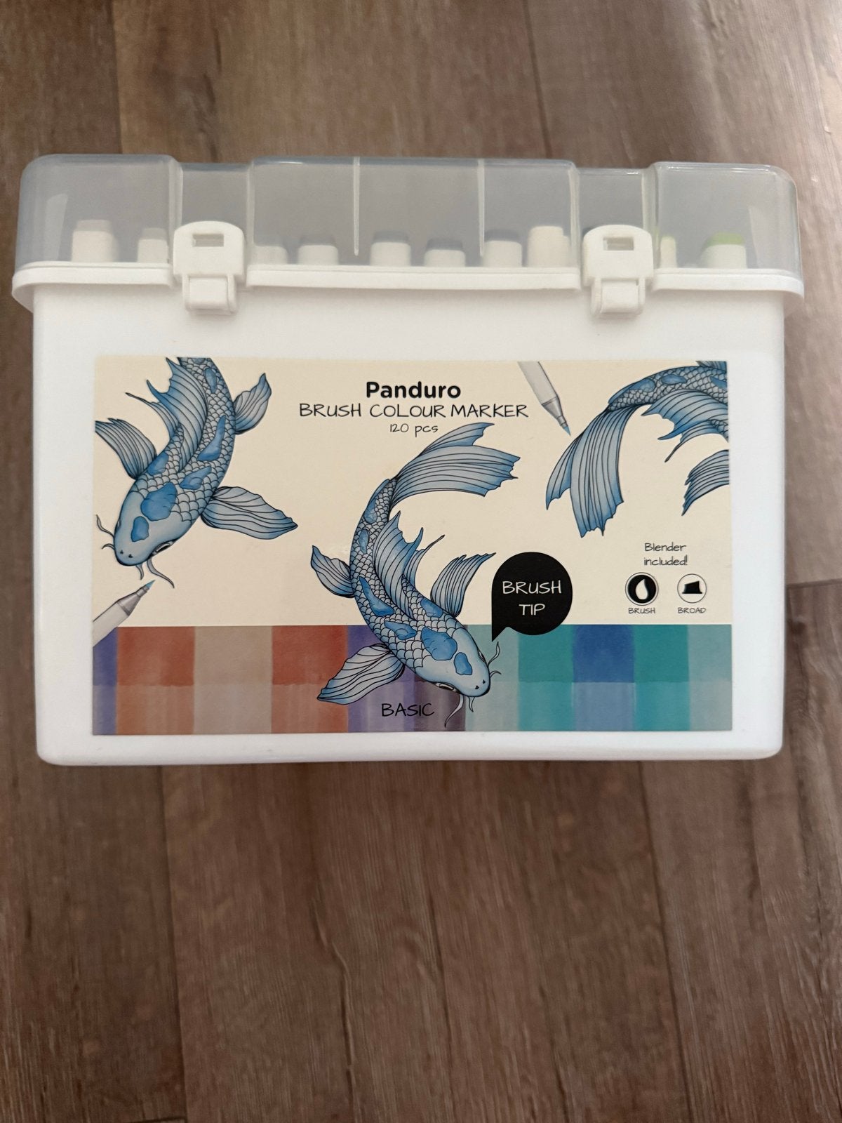 Panduro Brush Colour Marker Set - 120 Stuks, Ophalen of Verzenden, Zo goed als nieuw, Potlood of Stift