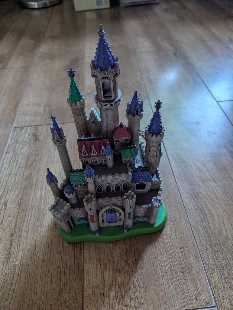Disney Castle Collection + Licht Doornroosje, Verzamelen, Ophalen of Verzenden, Sneeuwwitje of Doornroosje, Zo goed als nieuw