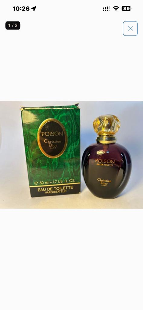 Christian Dior Poison Eau de Toilette 50 ml, Ophalen of Verzenden, Gebruikt