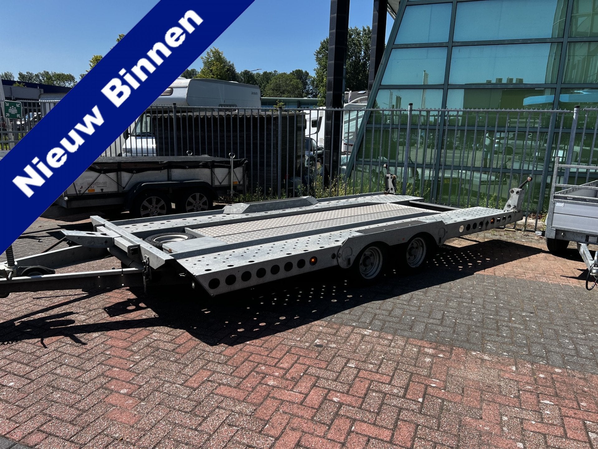 IFOR WILLIAMS CT IFOR Williams Trailer CT177 autotransporter, Auto's, Overige merken, Overige brandstoffen, Origineel Nederlands
