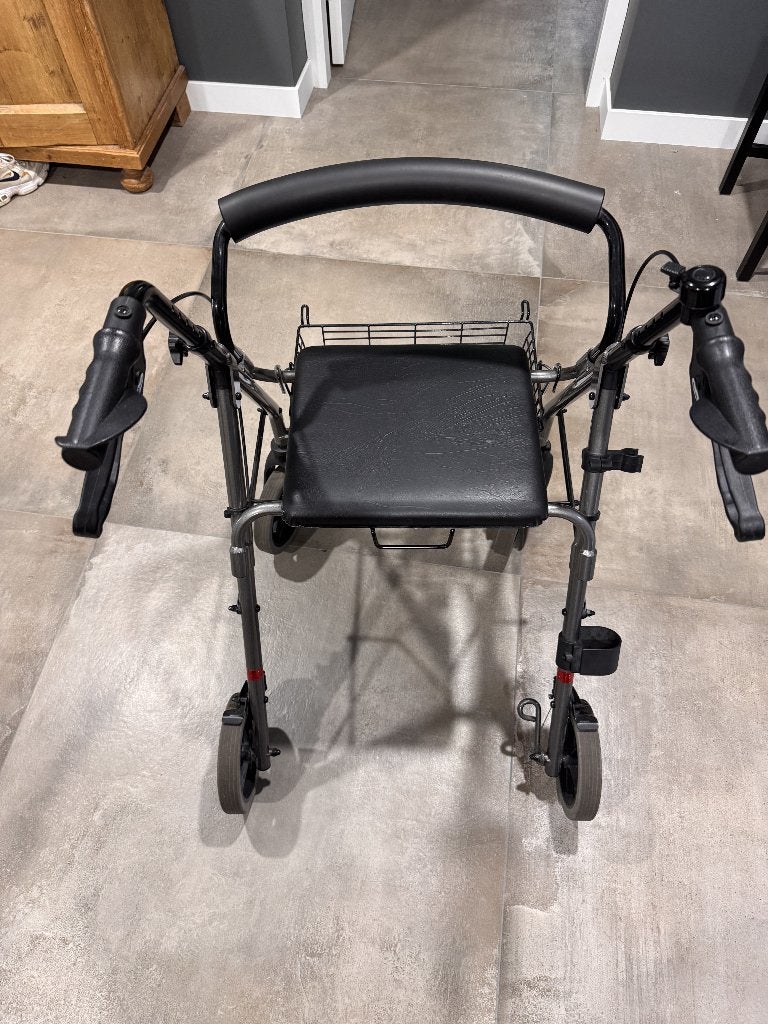 Rollator GoGo light, lichtgewicht, Diversen, Rollators, Ophalen, Opvouwbaar, Zo goed als nieuw