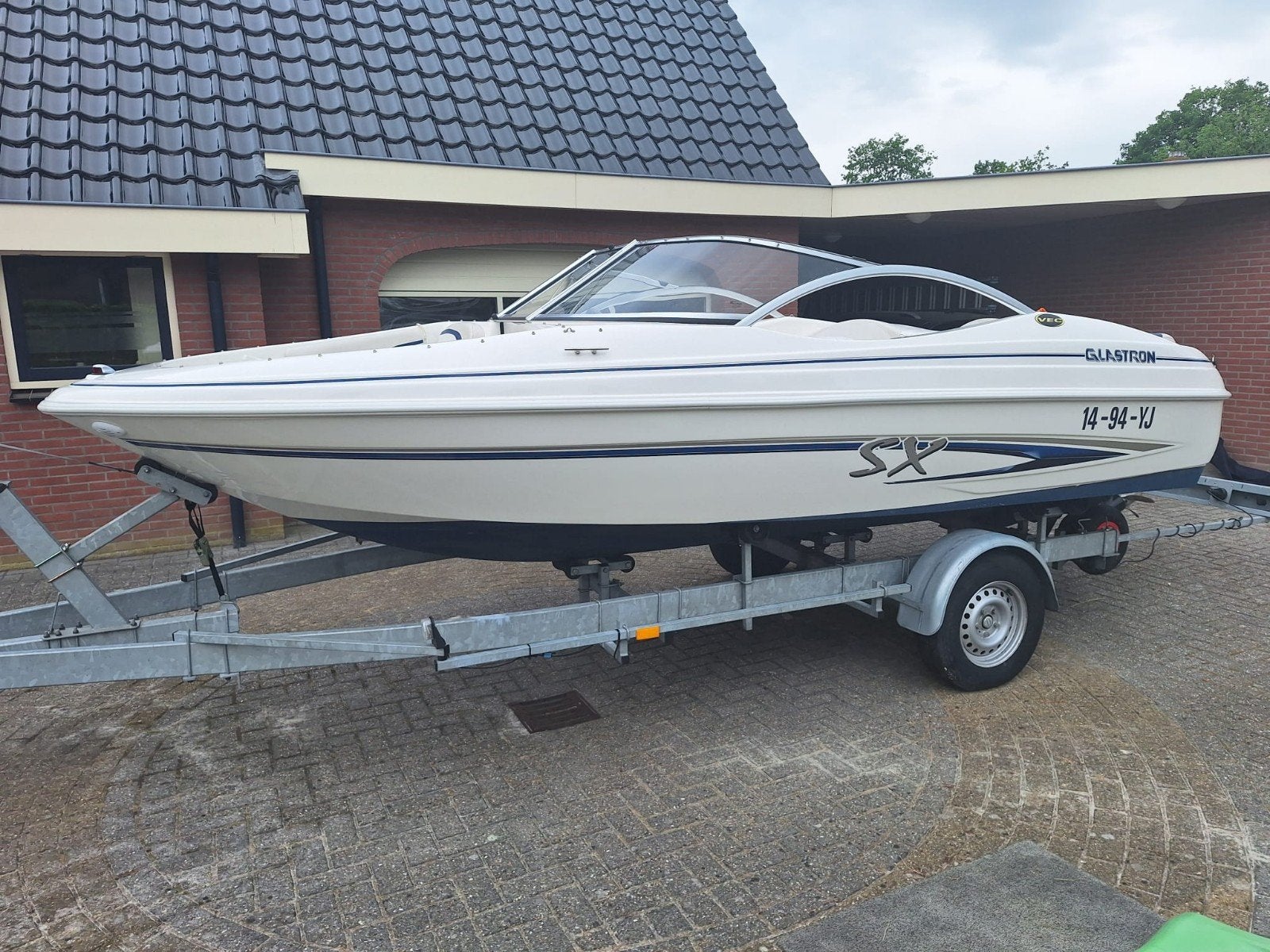 Glastron SX 175  - 190pk - incl. biminitop & funtube, Ophalen, Overige merken, Binnenboordmotor, 190 pk