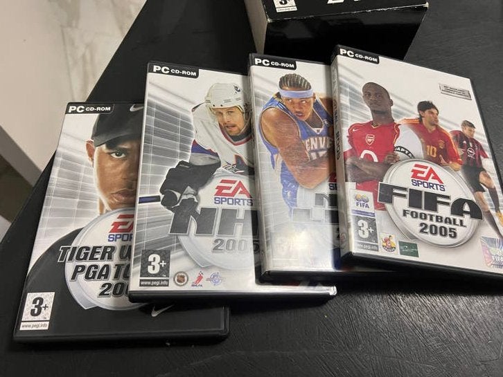 EA Sports Exclusive 2005 Sports Pack PC CD-ROM Limited Editi, Ophalen, Gebruikt, 1 speler, Vanaf 3 jaar