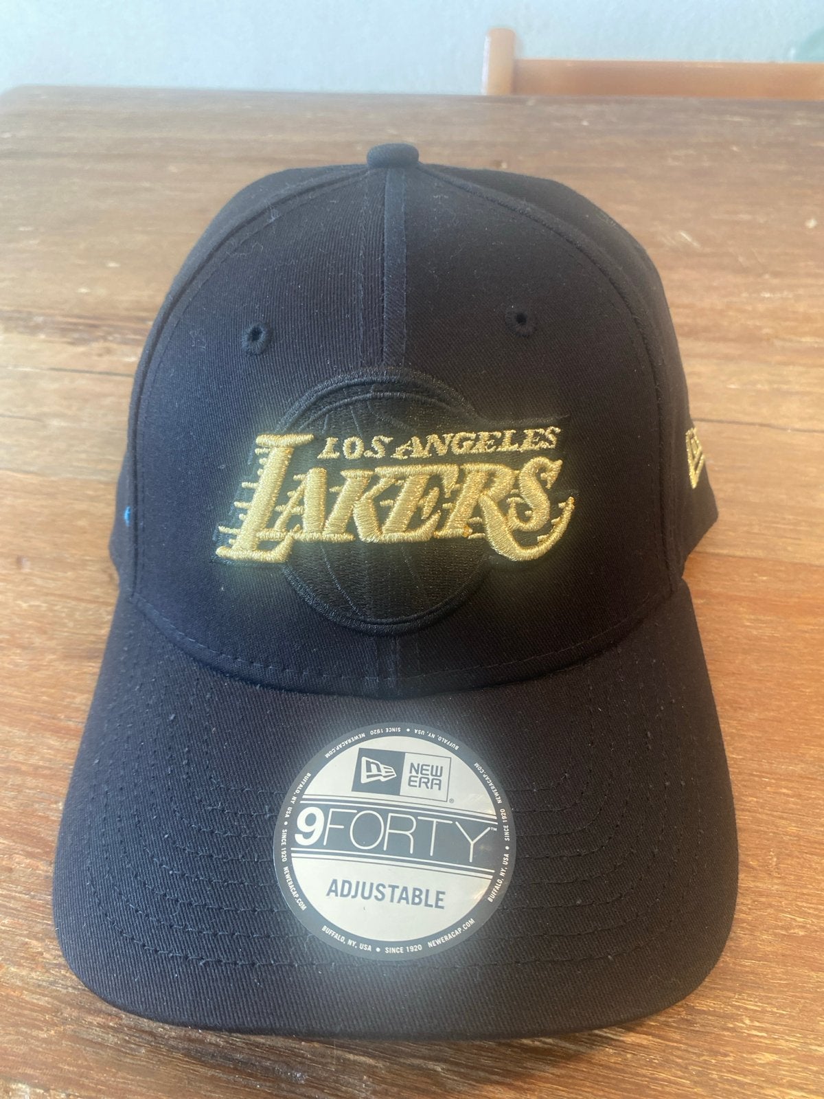 New Era Los Angeles Lakers Pet - Zwart/Goud, Ophalen of Verzenden, Nieuw, One size fits all, Pet