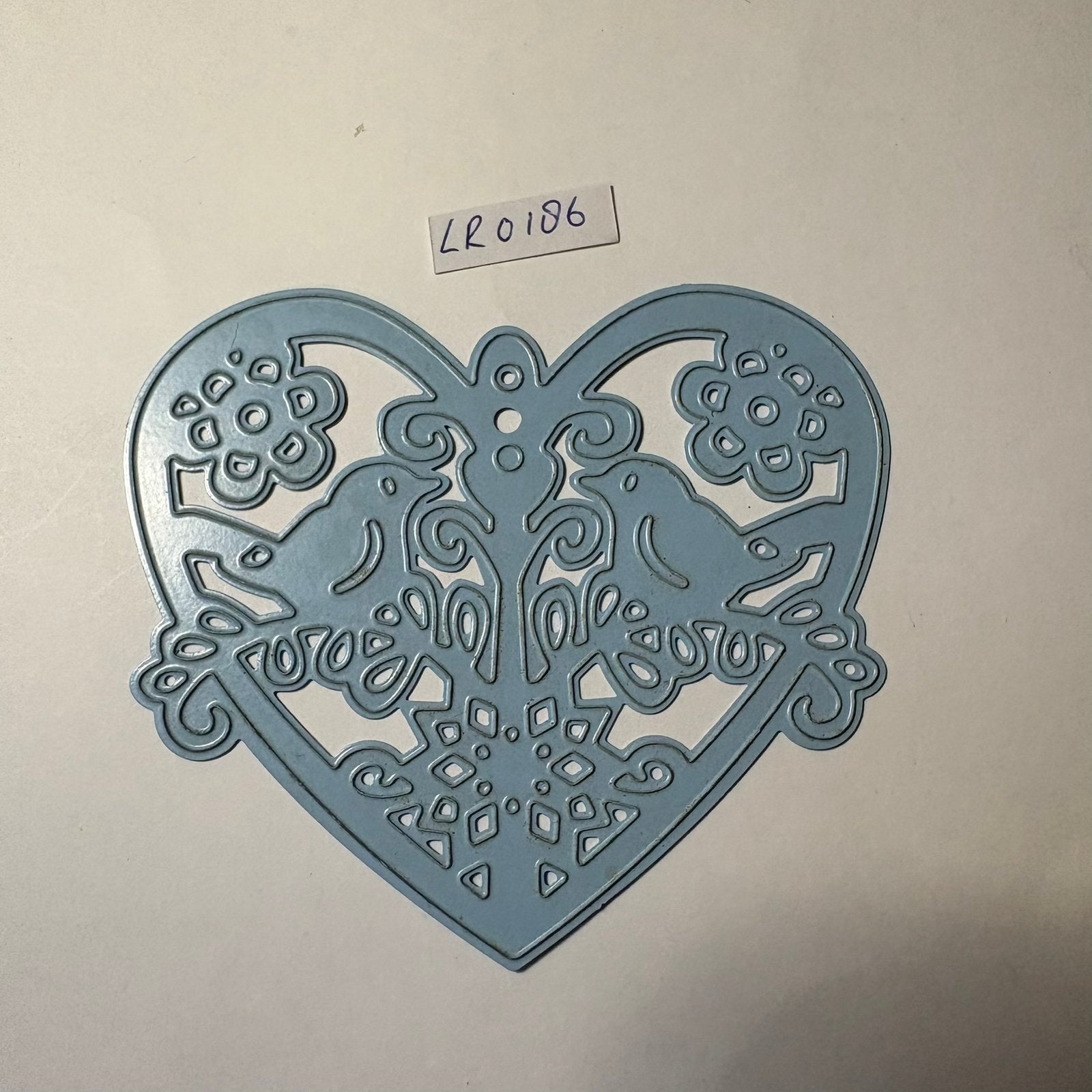 Marianne design snijmal lr0186 hart met vogels, Ophalen of Verzenden, Zo goed als nieuw, Overige thema's, Pons of Mal