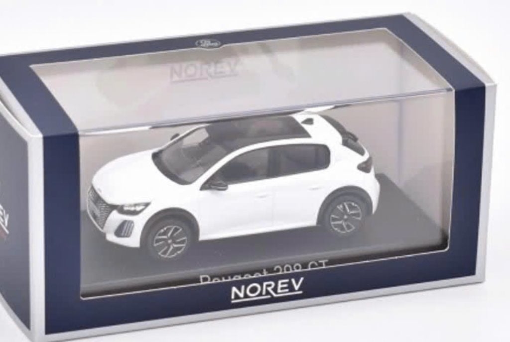 Peugeot 208 GT 2024 Bianca Wit schaal 1/43 NOREV ref: 472841, Hobby en Vrije tijd, Modelauto's | 1:43, Verzenden, Nieuw, Auto