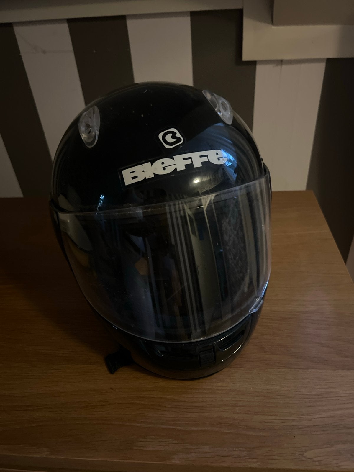 Bieffe Integraalhelm Zwart - Maat XS gratis af te halen!, XS, Heren, Integraalhelm, Tweedehands