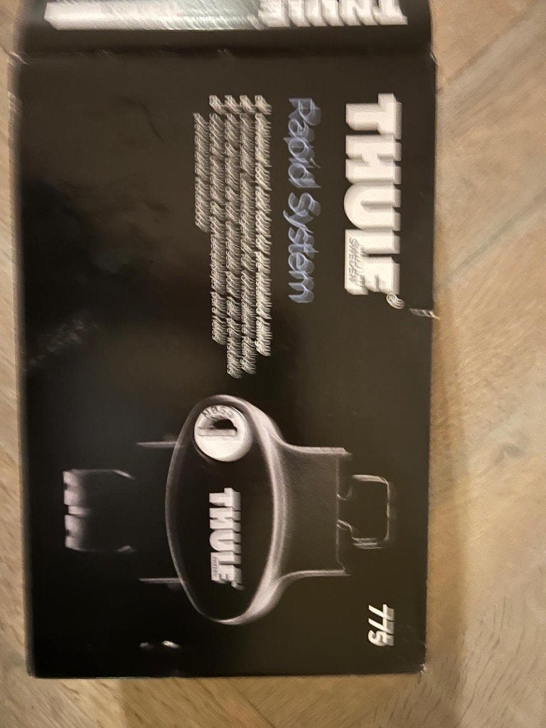 Thule Rapid System 775 dakdrager voetenset (1 sleutel), Ophalen, Gebruikt