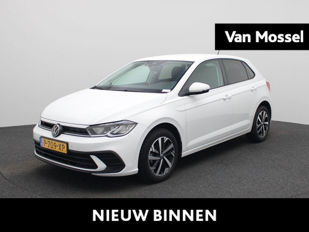 Volkswagen Polo 1.0 TSI Life Business 95pk | Navigatie | App, Auto's, Volkswagen, Voorwielaandrijving, 12 maanden, Stof, Gebruikt