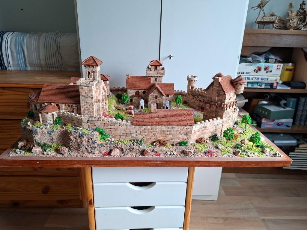 Herleef de middeleeuwen, Ophalen, Zo goed als nieuw, Groter dan 1:35, Diorama