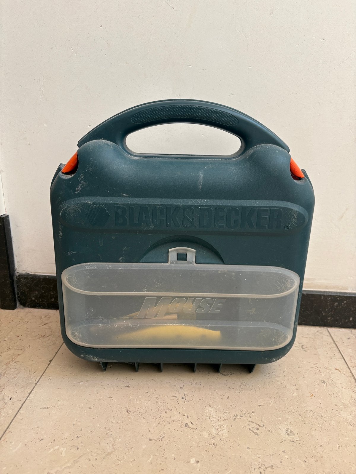 Black and decker mouse schuurmachine, Ophalen, Zo goed als nieuw, Minder dan 600 watt, Vlakschuurmachine