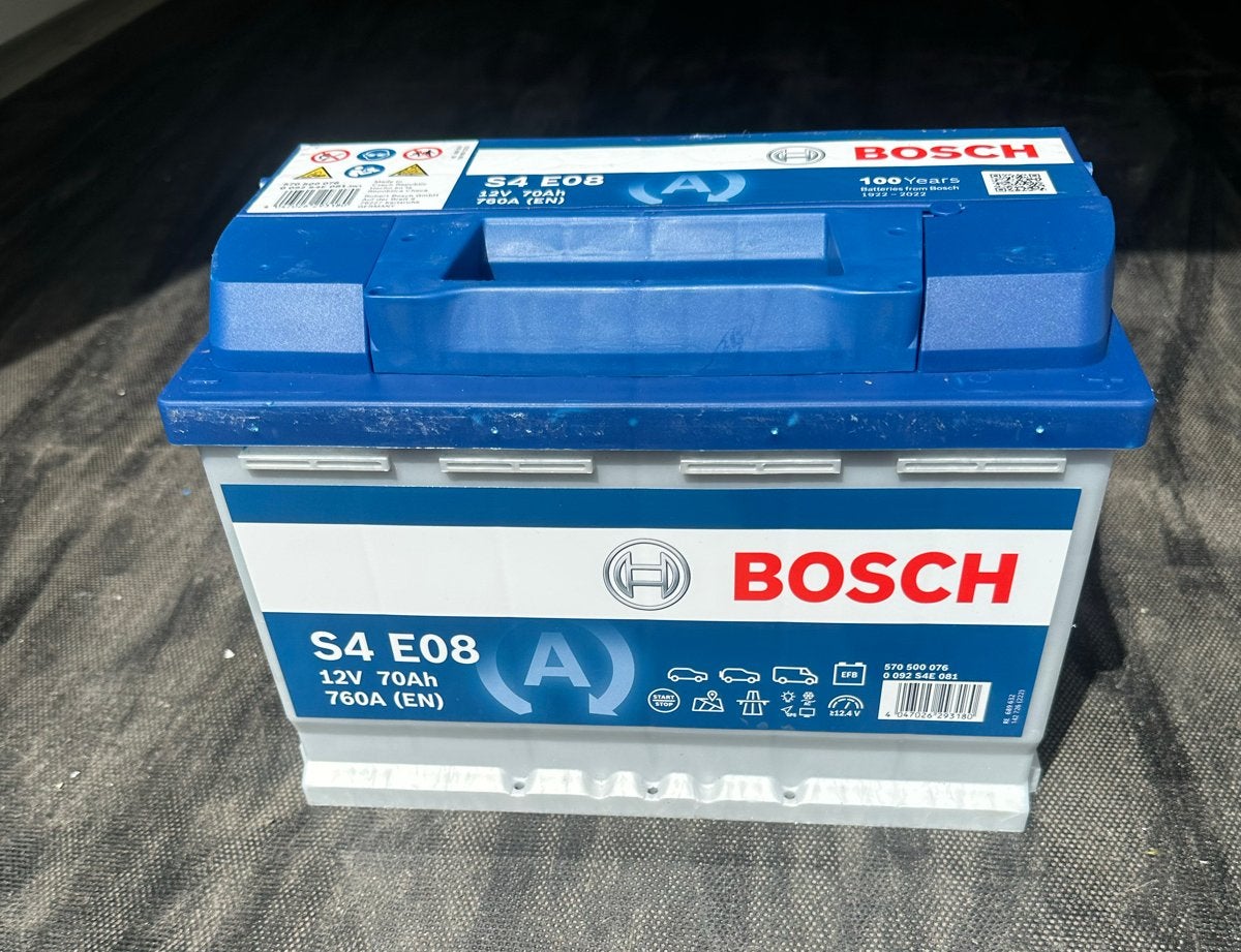 Bosch S4 E08 Start-Stop Accu 12V 70Ah 760A, Ophalen of Verzenden, Nieuw, Universele onderdelen