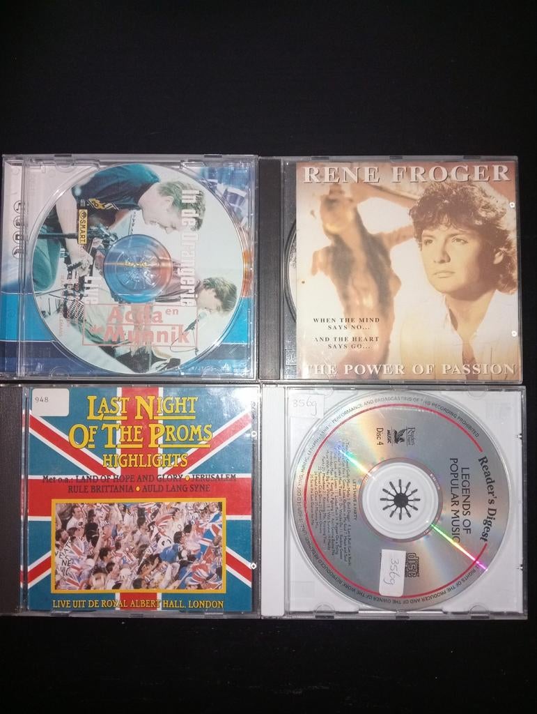 CD-collectie: René Froger, Aqua, Proms & Reader's Digest, Cd's en Dvd's, Cd's | Pop, Ophalen of Verzenden, Gebruikt