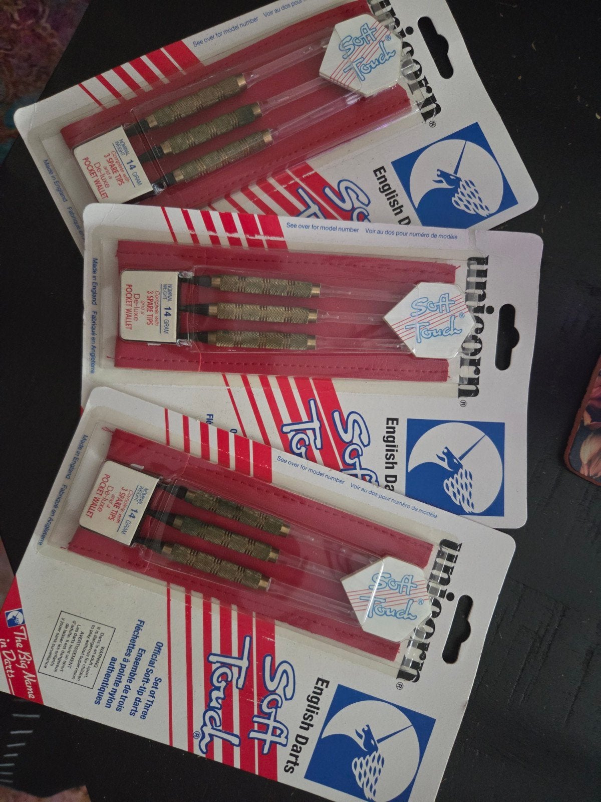 3x setje soft tip van Unicorn, Ophalen of Verzenden, Nieuw, Pijlen, Soft tip