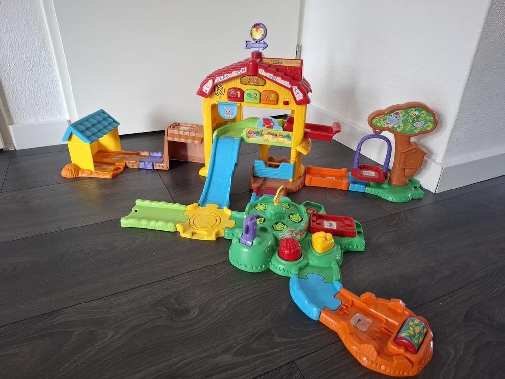 VTech Zoef Zoef dieren Boerderij en Speeltuin Set, Kinderen en Baby's, Speelgoed | Overig, Gebruikt, Jongen of Meisje, Ophalen