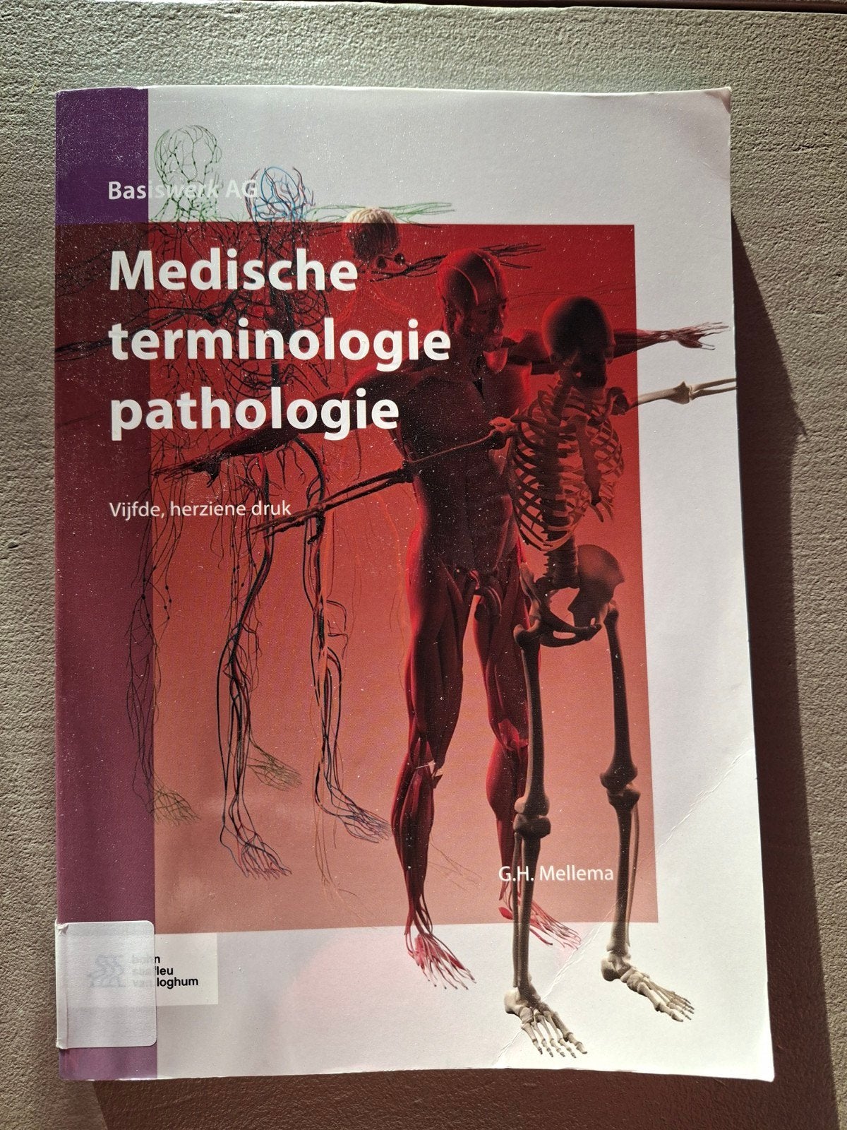 Medische terminologie pathologie - Vijfde, herziene druk, Boeken, Studieboeken en Cursussen, G.H. Mellema, Ophalen of Verzenden