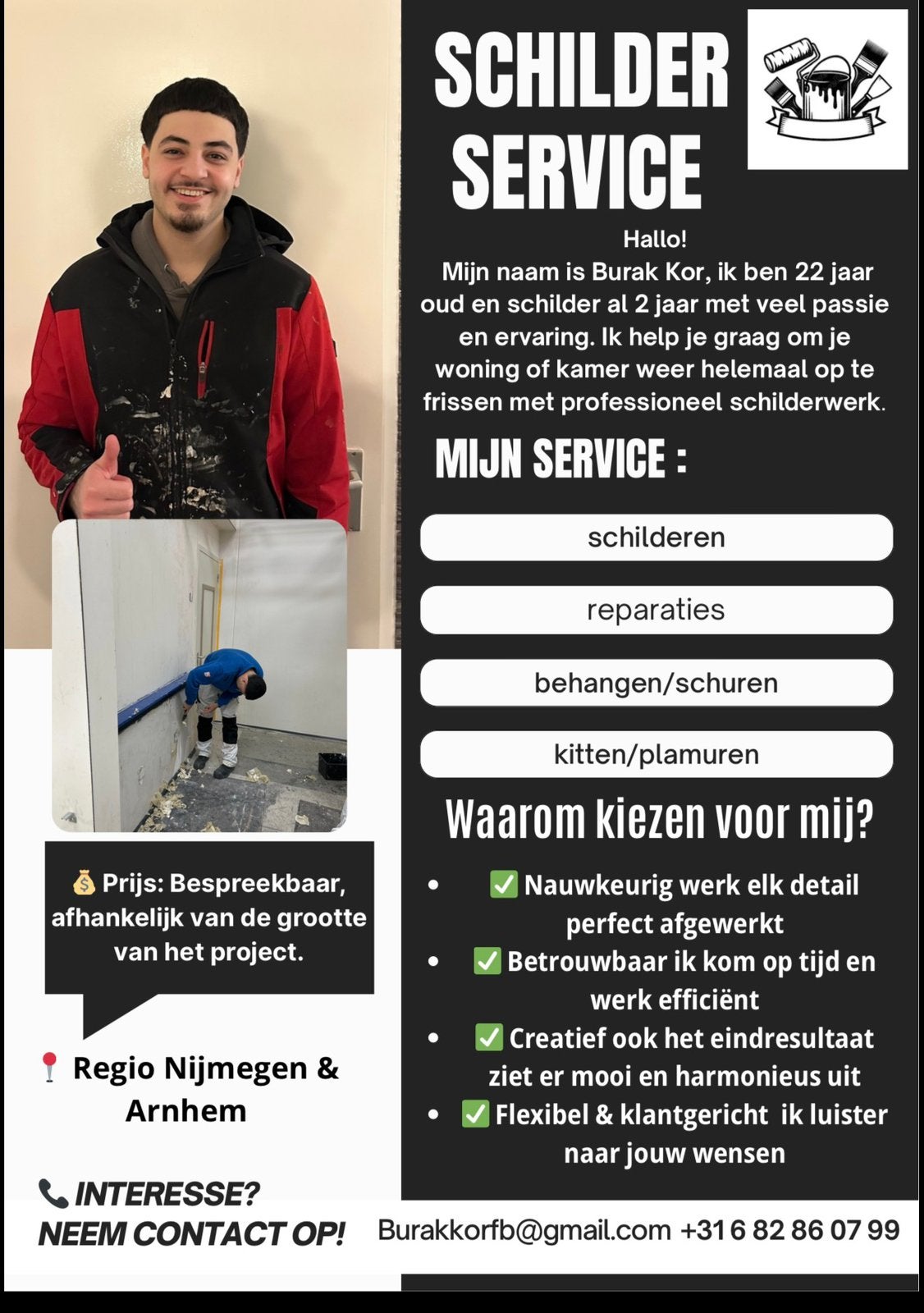 Schilder service, Diensten en Vakmensen, Schilders en Behangers, Behangen