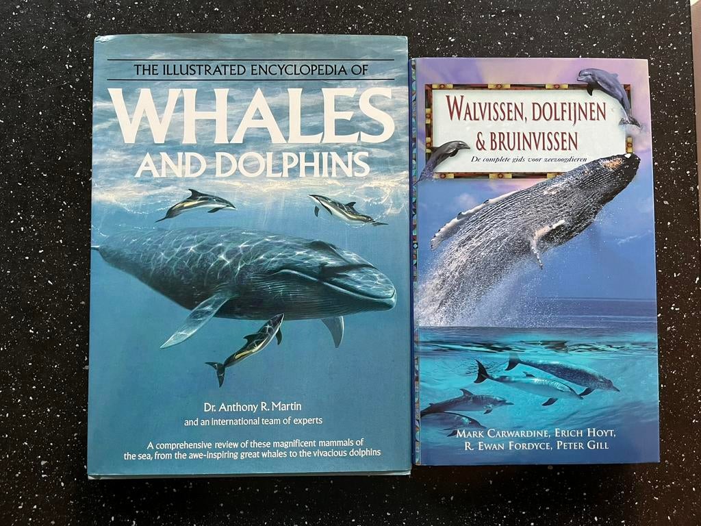 Walvissen etc. 2 Mooie zeezoogdier boeken. 1 Engels, Ophalen of Verzenden, Zo goed als nieuw, Bloemen, Planten en Bomen