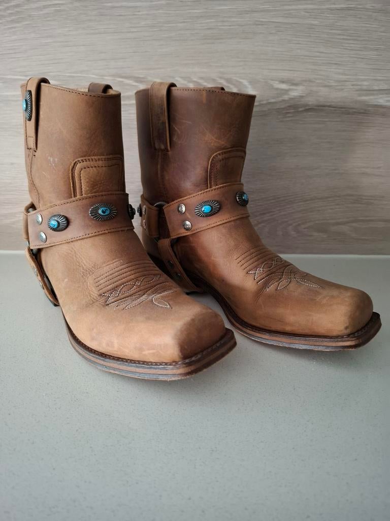 Sendra bruine laars, maat 40, Ophalen of Verzenden, Zo goed als nieuw, Bruin, Hoge laarzen