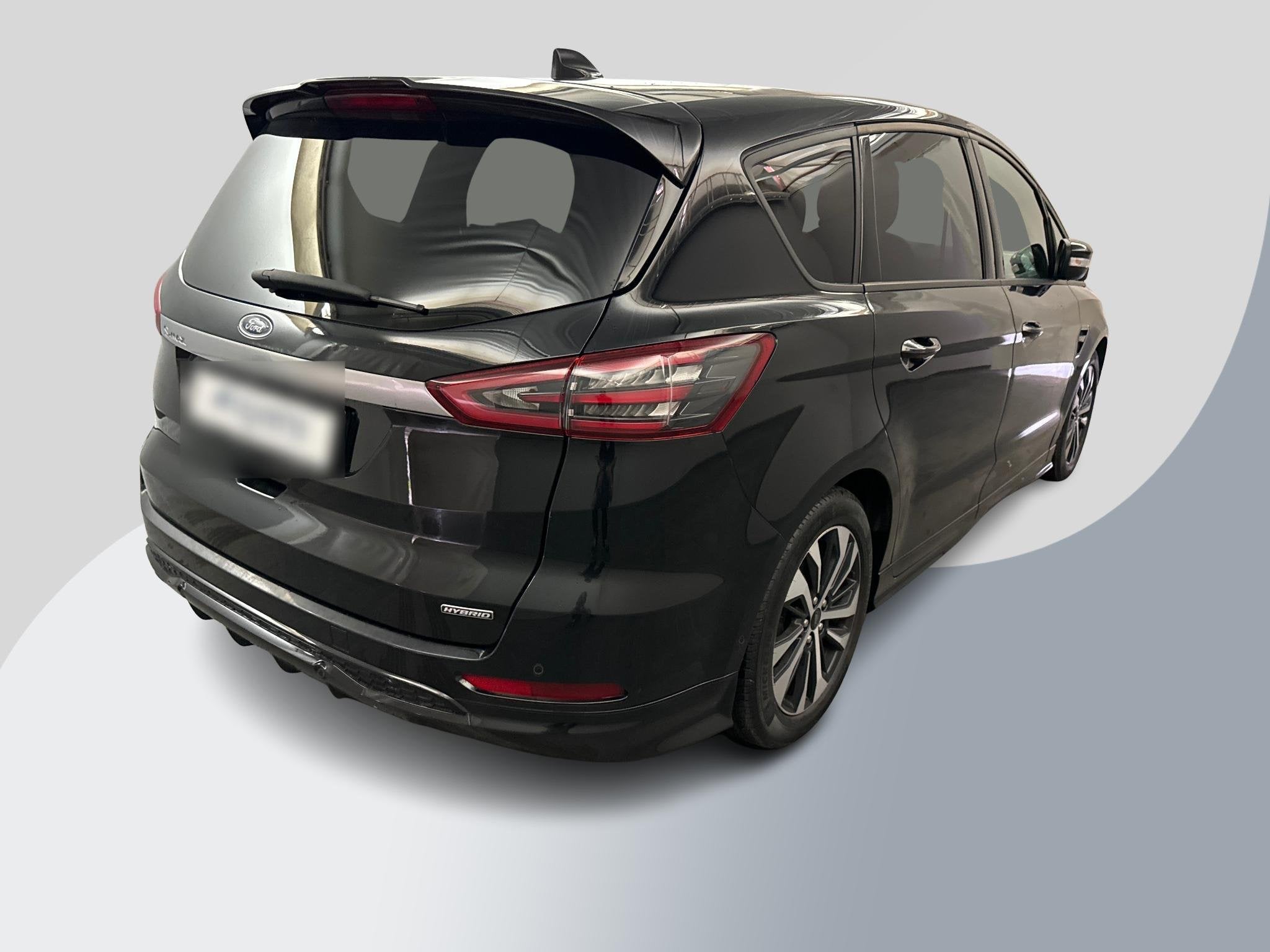 Ford S-MAX 2.5 Duratec FHEV ST-Line 7-Sitzer 190pk | Winter, Auto's, Stof, Gebruikt, Zwart, 1560 kg