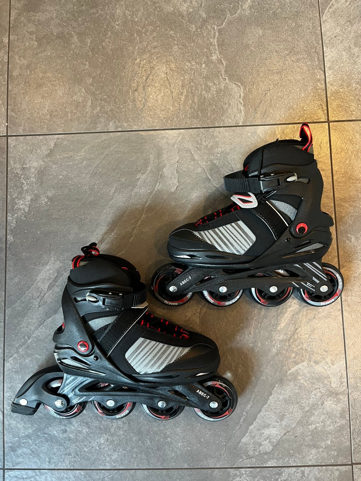 Inline skates zwart nieuw maat 37-41, Dames, Verstelbaar, Nieuw, Inline skates 4 wielen
